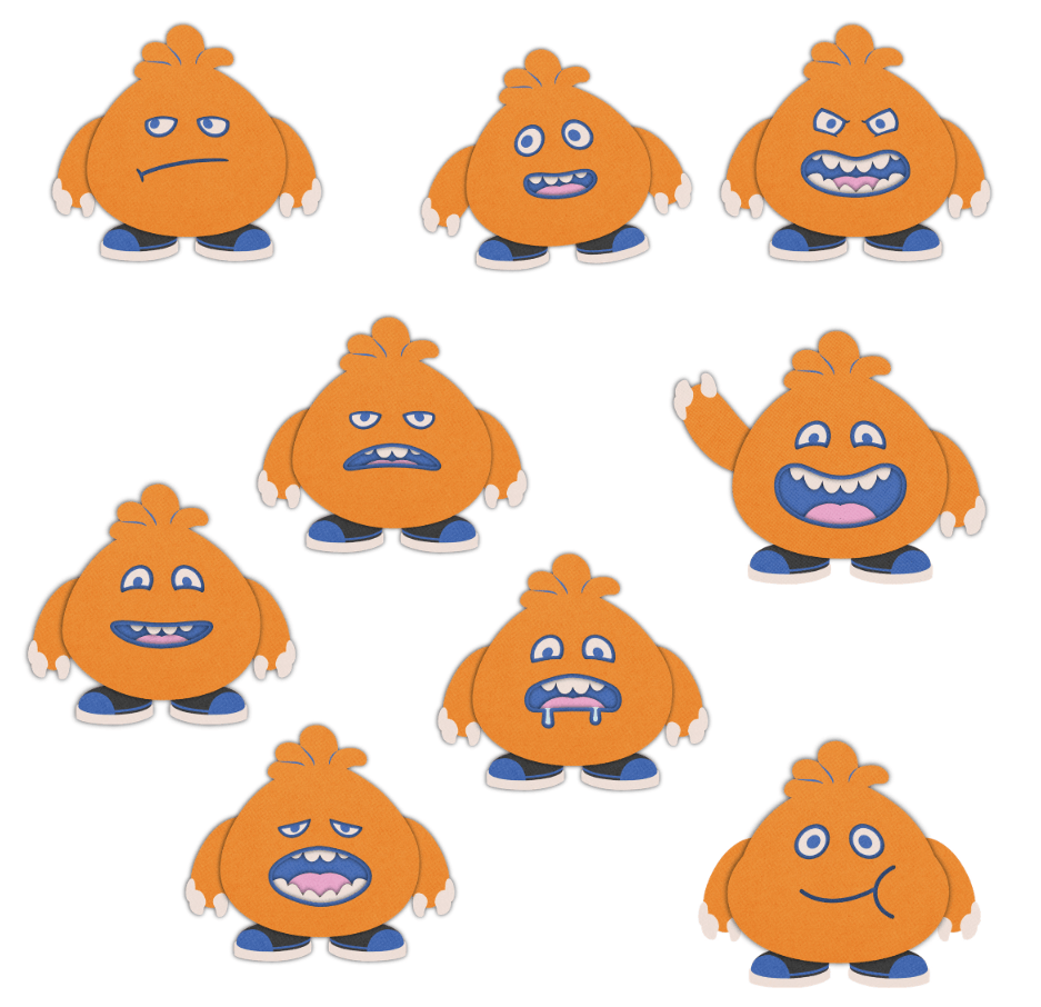 Figure 6: gotchi expressions