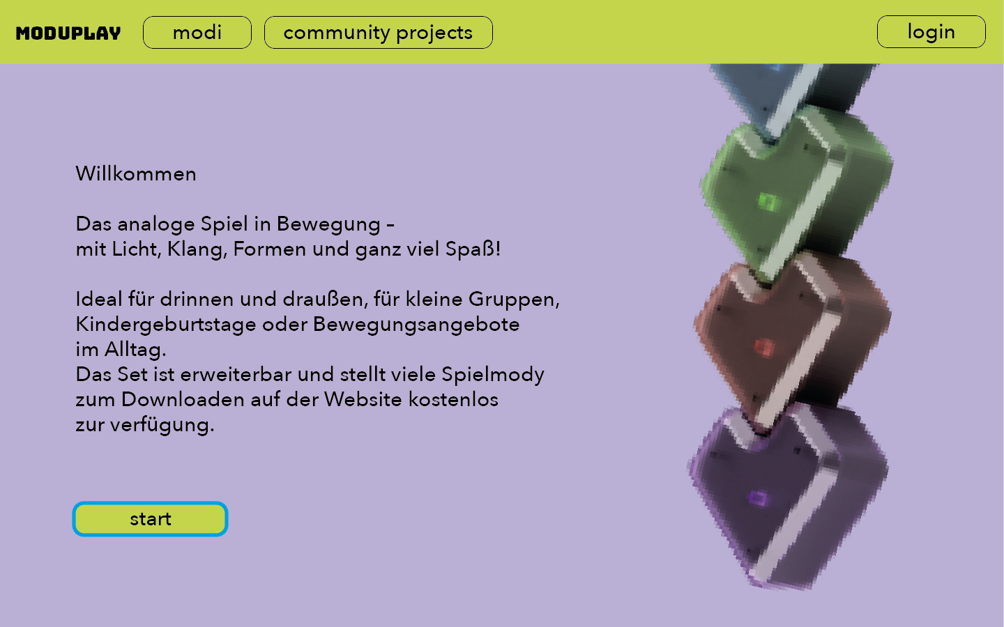 Screenshot Website