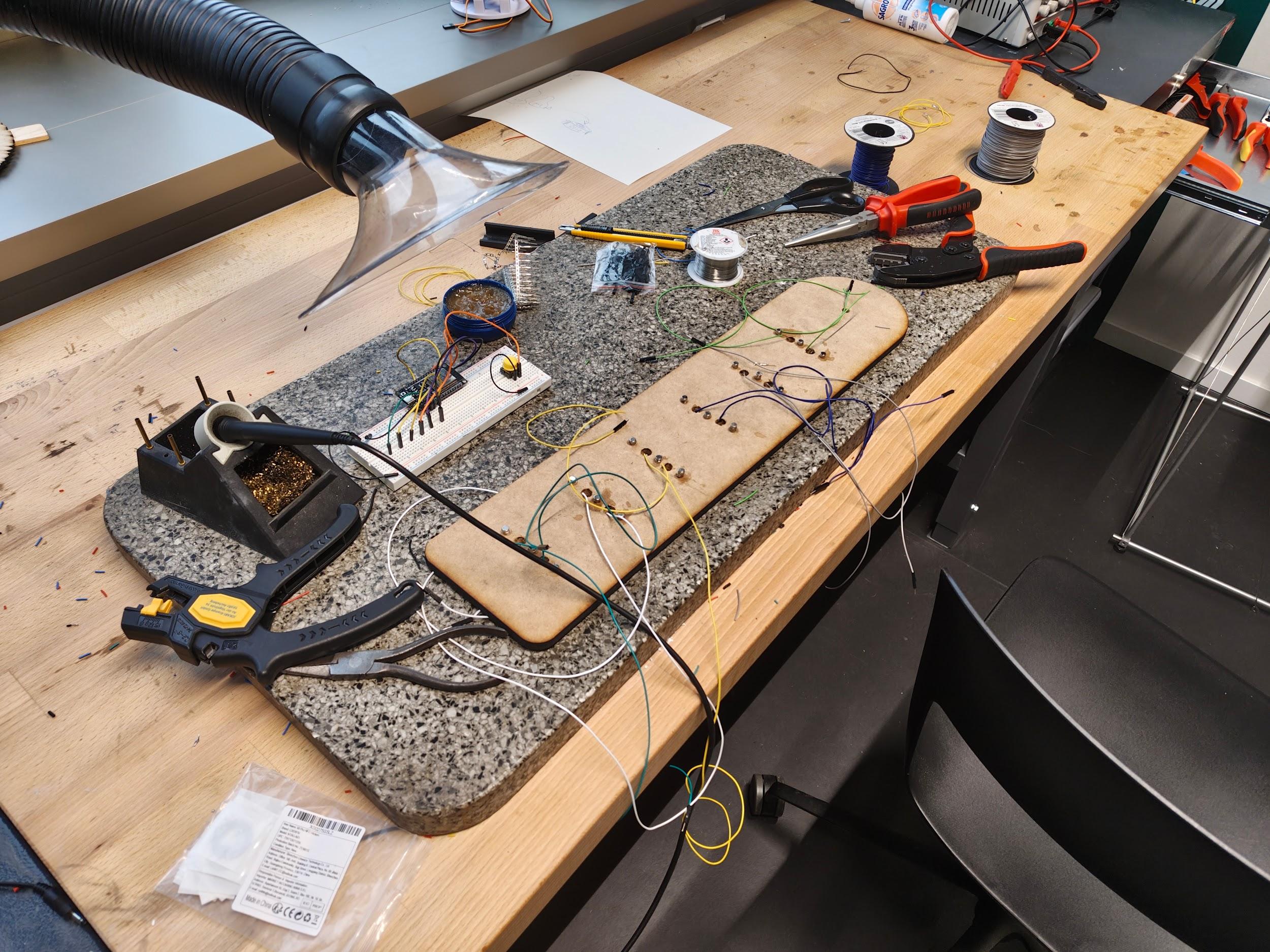 Further Control board wiring