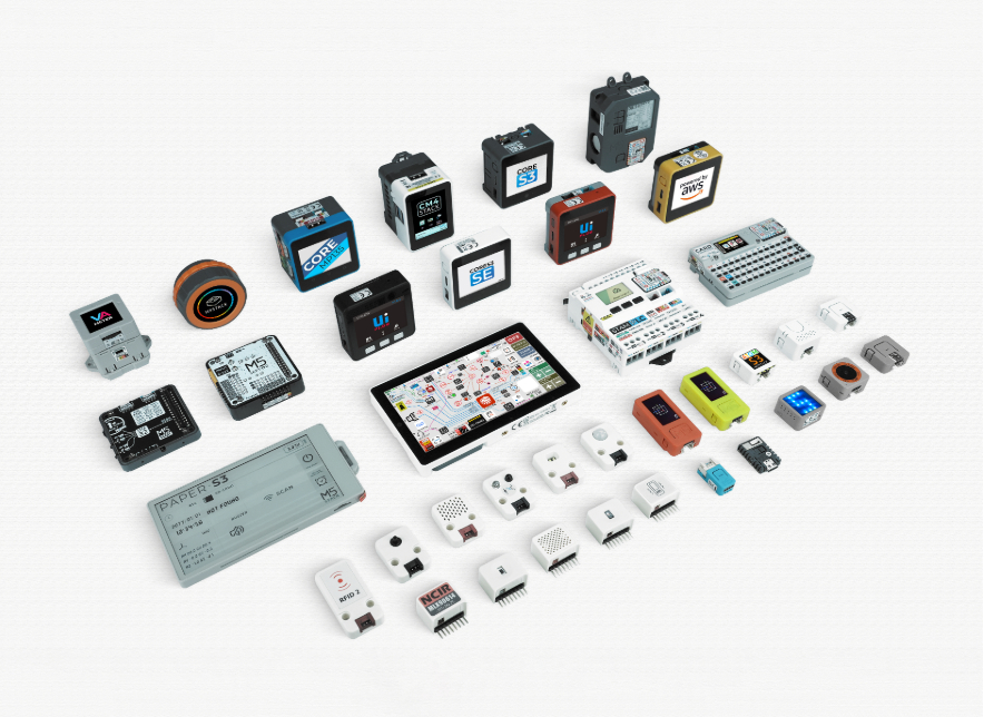 Figure 6: M5Stack Developer Center as an example of a modular development ecosystem with product documentation, software tools and hardware resources. Source: M5Stack Developer Center.